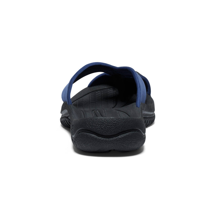 Keen Men's Waimea Leather Flip-Flop | Naval Academy/Black