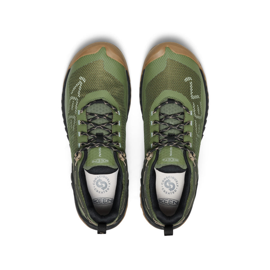 Keen Men's NXIS EVO Waterproof Shoe | Bronze Green/Brindle
