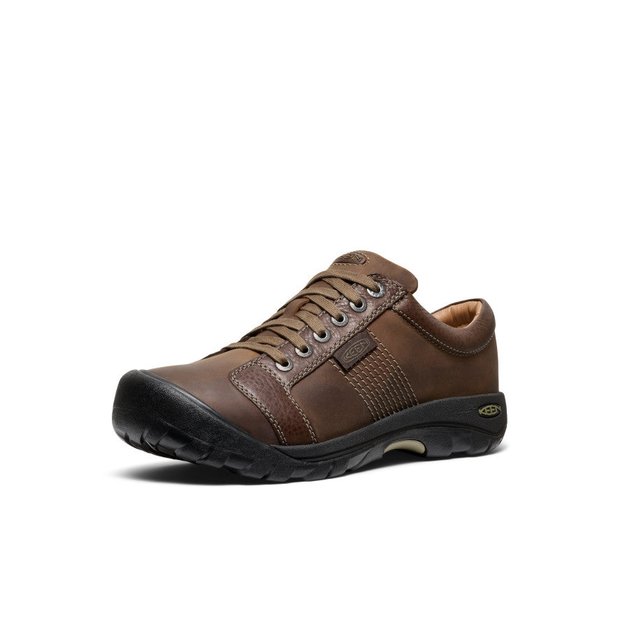 Keen Men's Austin Shoe Wide | Chocolate Brown