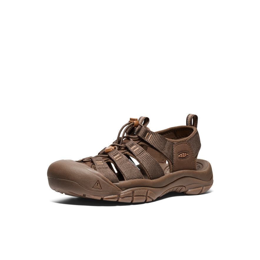 Keen Men's Newport H2 Sandal | Monochrome/Dark Earth