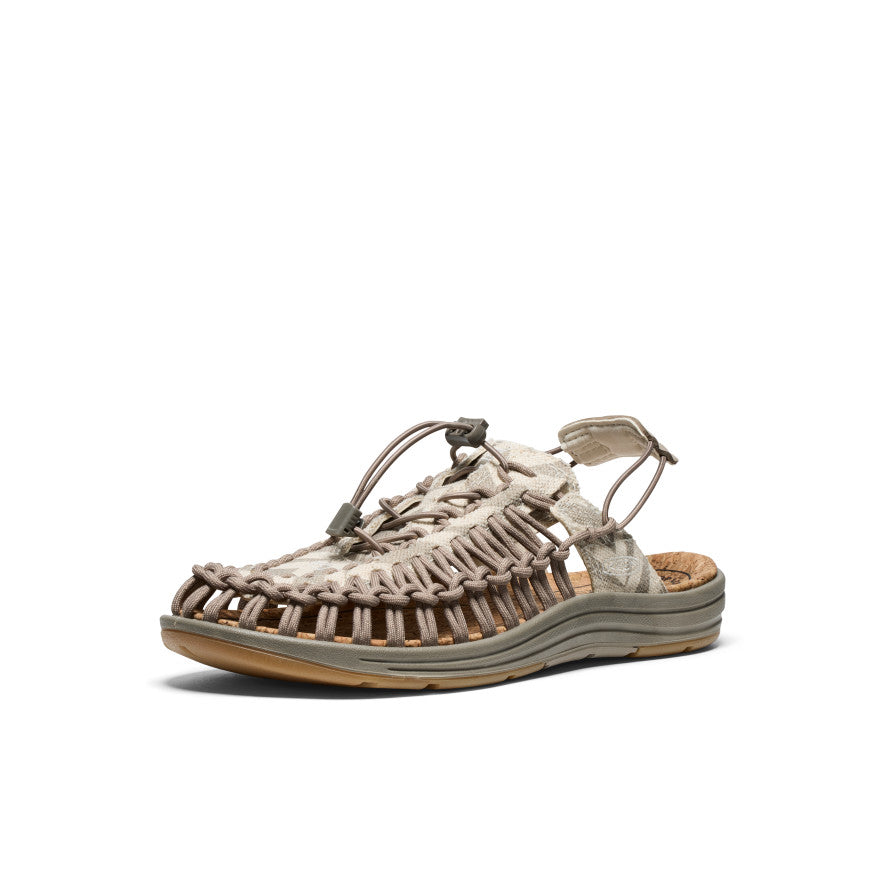 Keen All Gender UNEEK II Convertible Canvas Sneaker | Brindle/Natural