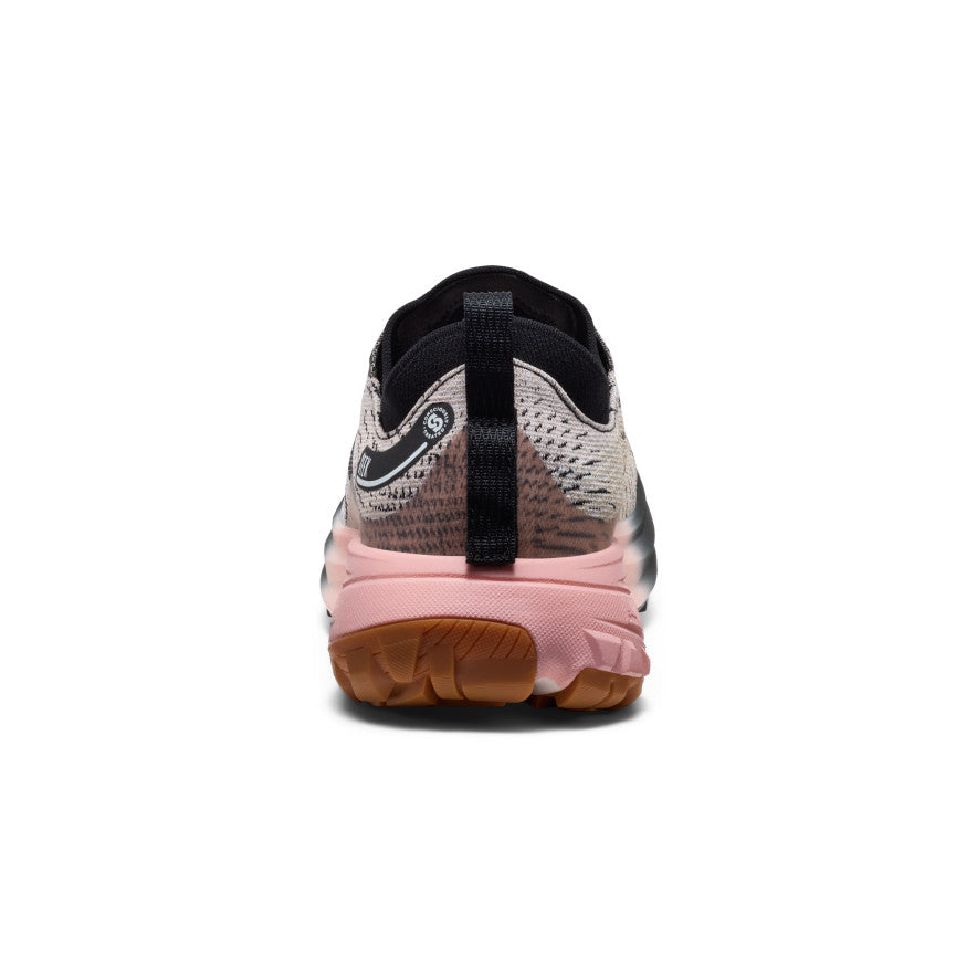 Keen Men's Seek Trail Running Shoe | Black/Sunset Sand