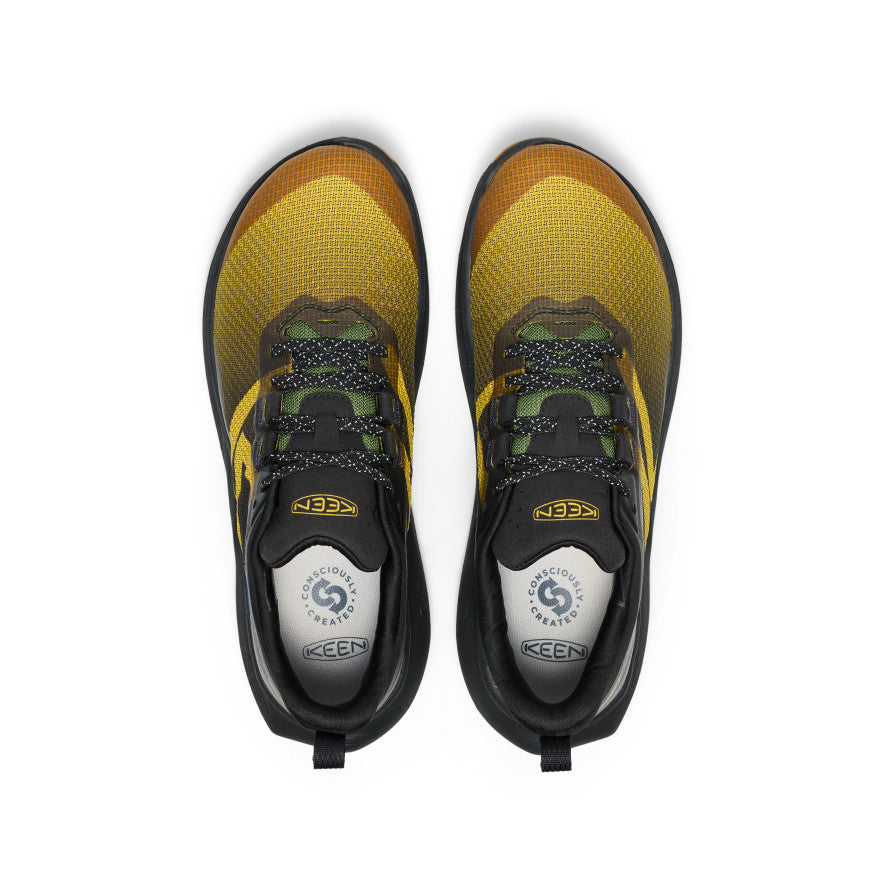 Keen Men's 450 Dirt Waterproof Hiking Shoe | Lemon Curry/Black