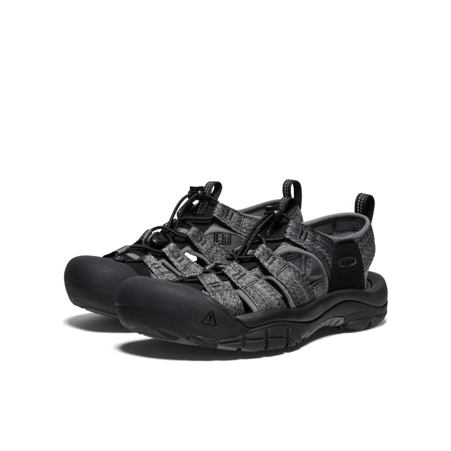 Keen Men's Newport H2 Sandal | Black/Steel Grey