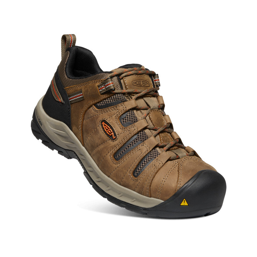 Keen Men's Flint II (Steel Toe) | Shitake/Rust