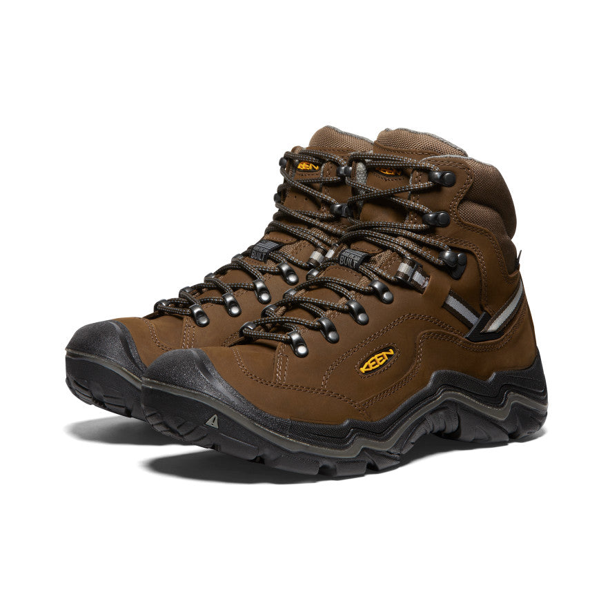 Keen Men's Durand II Waterproof Boot Wide | Cascade Brown/Gargoyle