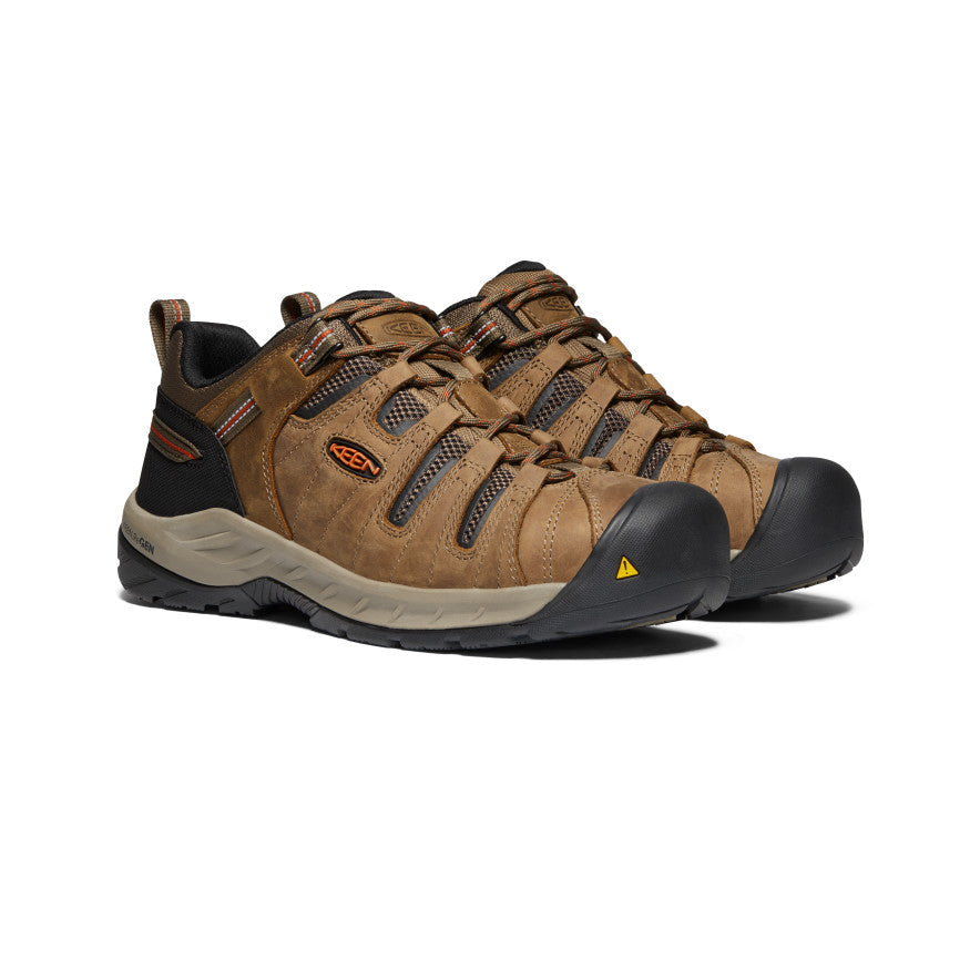 Keen Men's Flint II (Steel Toe) | Shitake/Rust