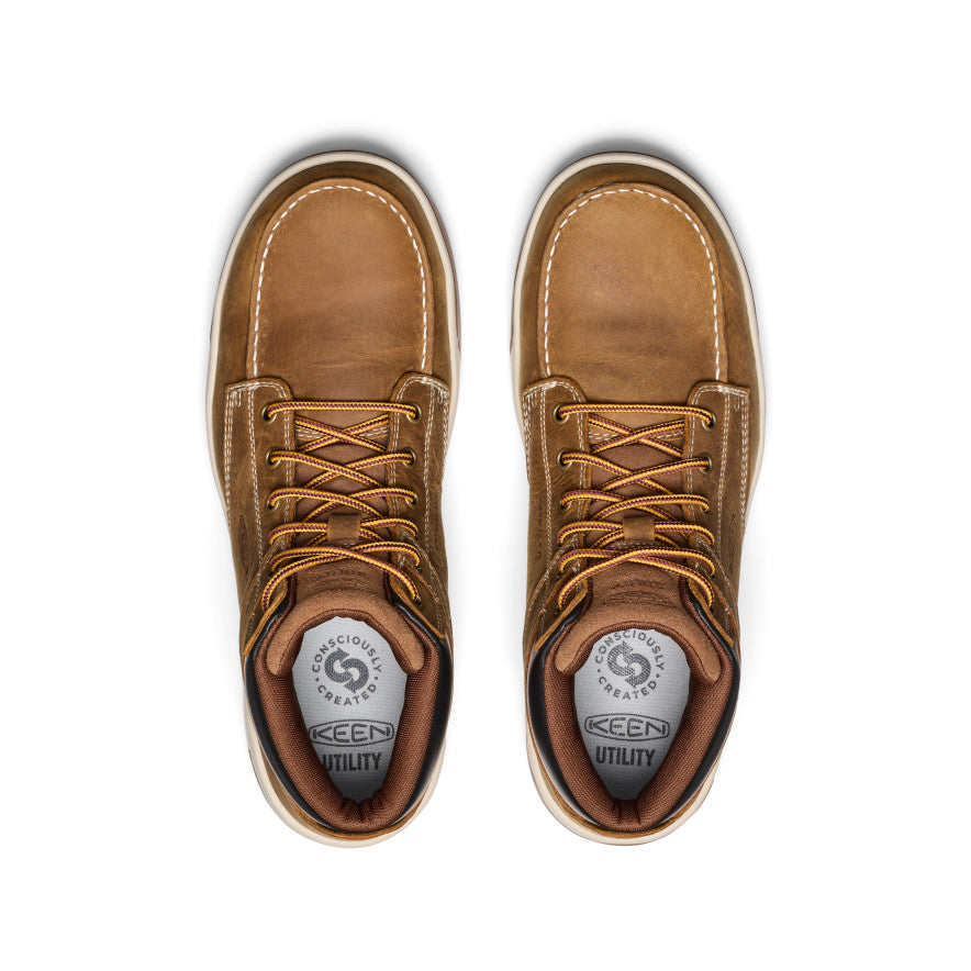 Keen Men's Gibson Boot (Carbon Toe) | Belgian/Gum