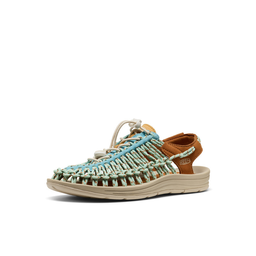 Keen Women's UNEEK Sneaker | Milky Blue/Roasted Pecan