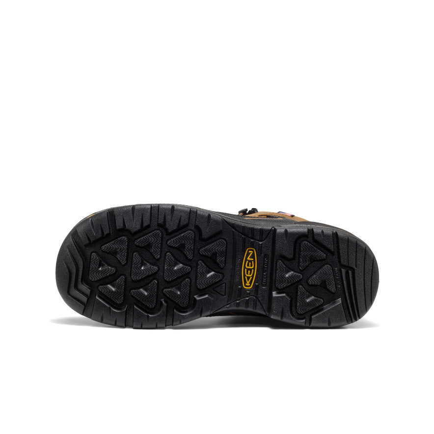 Keen Men's Targhee IV Waterproof Work Boot (Soft Toe) | Belgian/Black