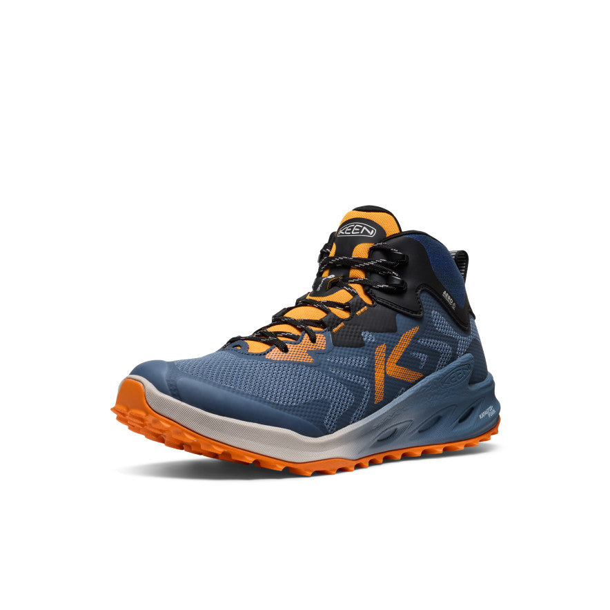 Keen Men's Zionic NXT Waterproof Hiking Boot | Naval Academy/Bright Marigold