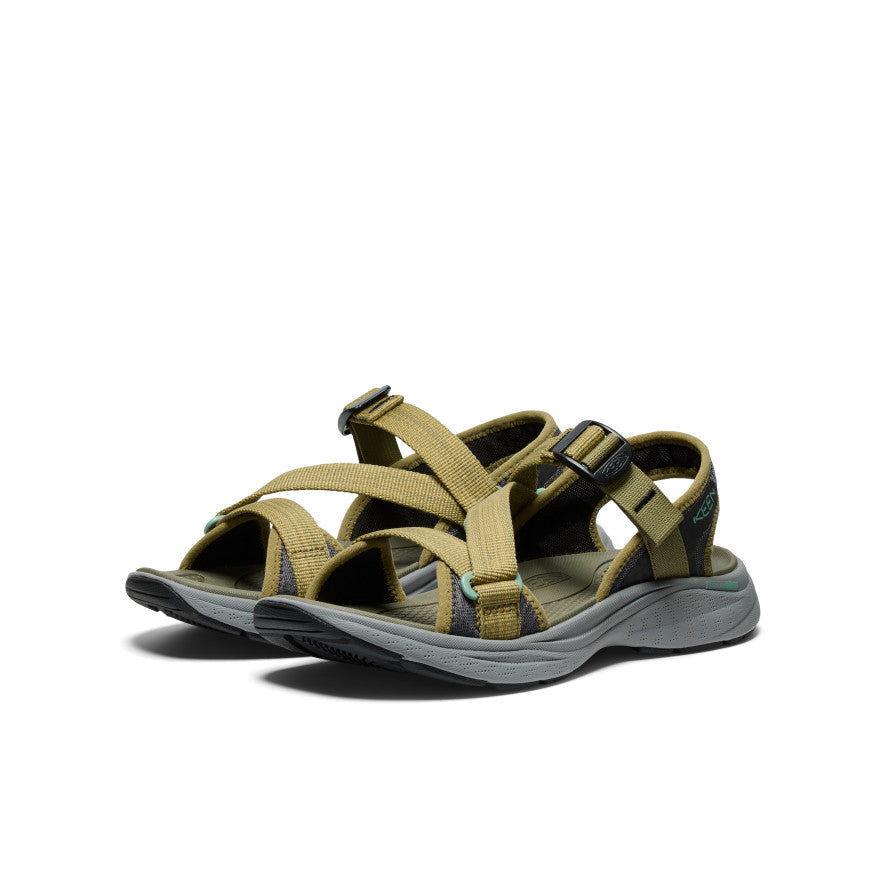 Keen Women's Leiki Open-Toe Sandal | Martini Olive/Granite Green