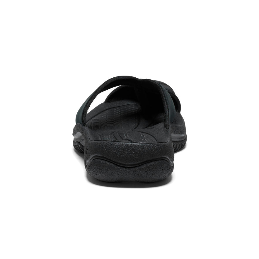 Keen Men's Waimea Leather Flip-Flop | Black/Black