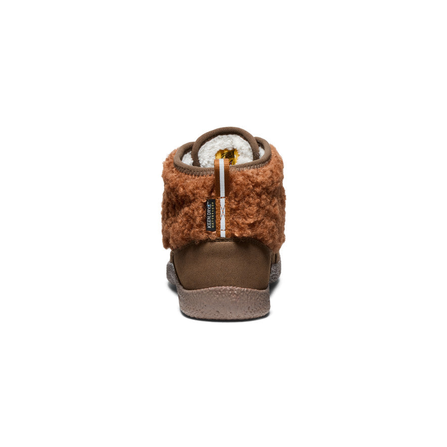 Keen Big Kids' Howser II Waterproof Chukka | Roasted Pecan/Dark Earth