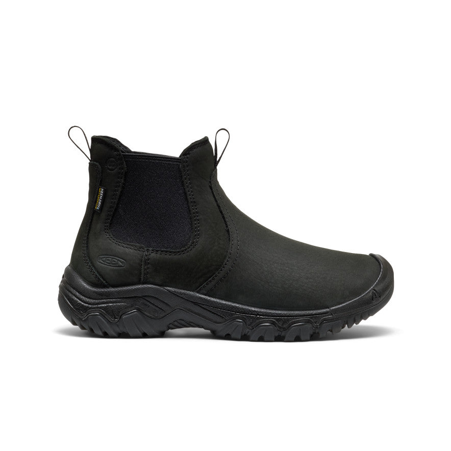 Keen Women's Greta II Waterproof Chelsea | Black/Black