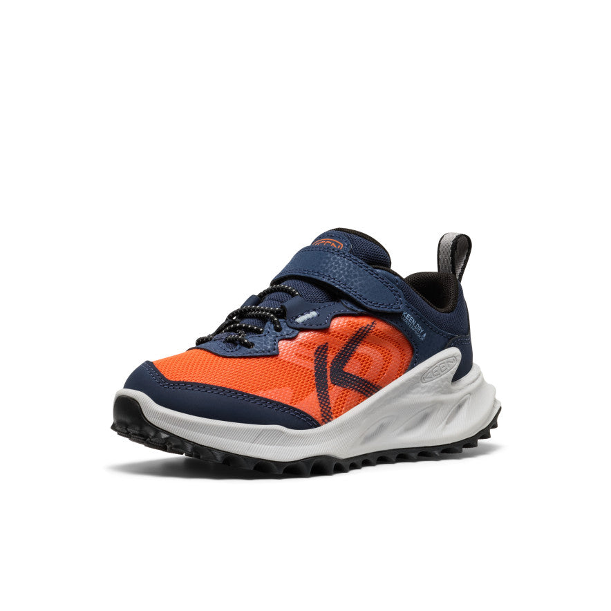 Keen Little Kids' Zionic Waterproof Shoe | Naval Academy/Scarlet Ibis