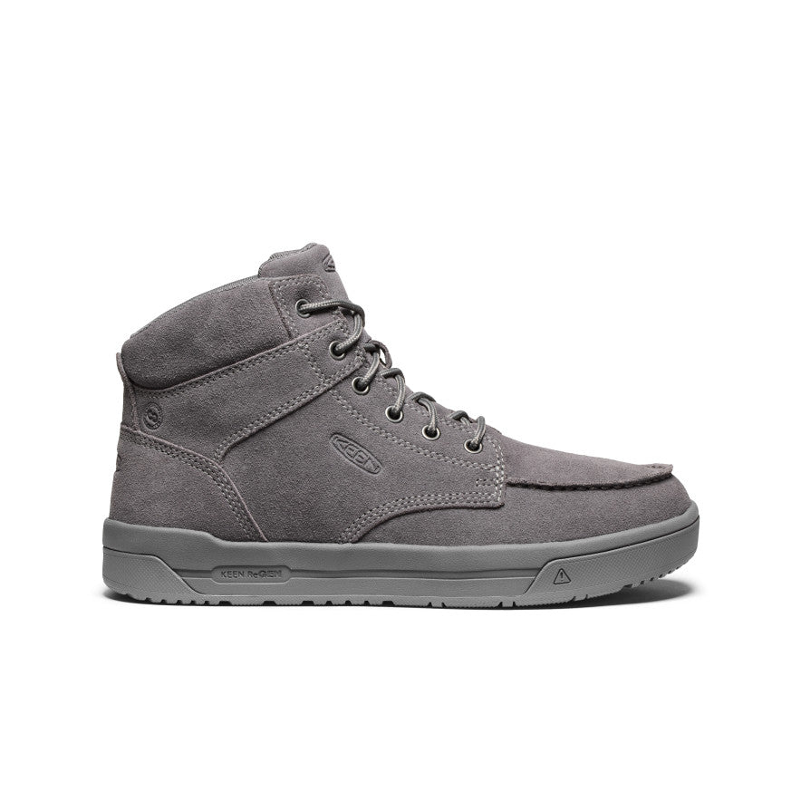 Keen Men's Gibson Boot (Soft Toe) | Steel Grey/Steel Grey