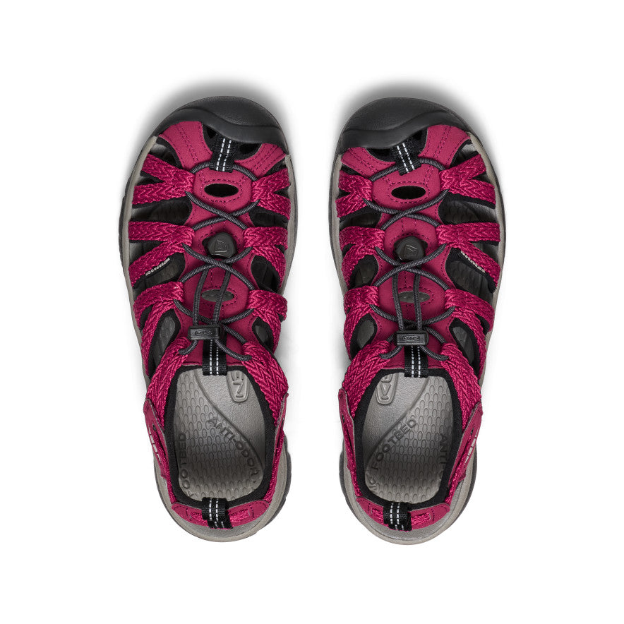 Keen Women's Whisper | Beaujolais/Black