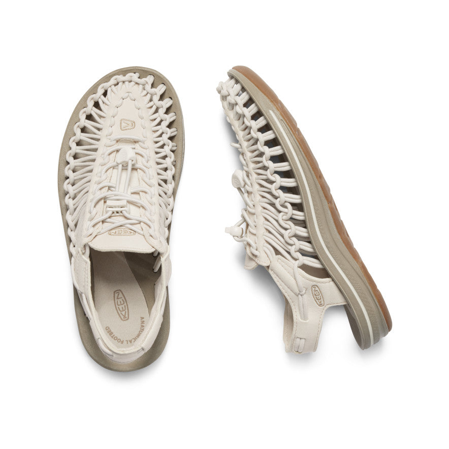Keen Women's UNEEK Sneaker | White Cap/Cornstalk