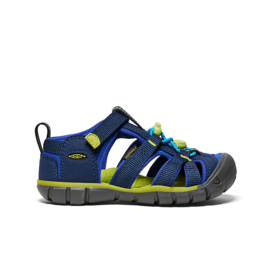 Keen Little Kids' Seacamp II CNX | Naval Academy/Chartreuse