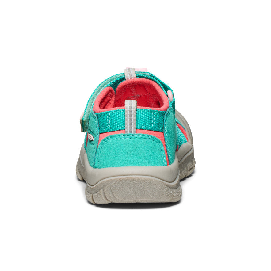 Keen Little Kids' Newport H2 | Bright Aqua/Giggle Pink