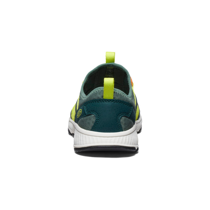Keen Big Kids' Motozoa Sneaker | Sea Moss/Scarlet Ibis
