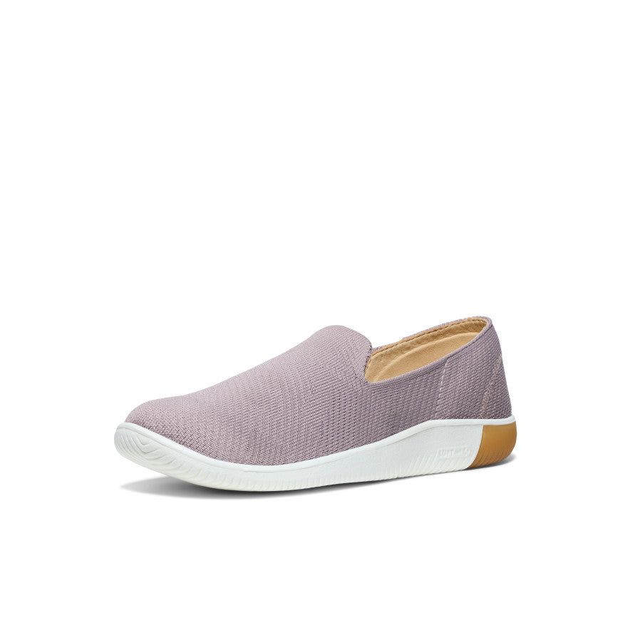 Keen Women's KNX Knit Slip-On | Toadstool/Cameo Rose