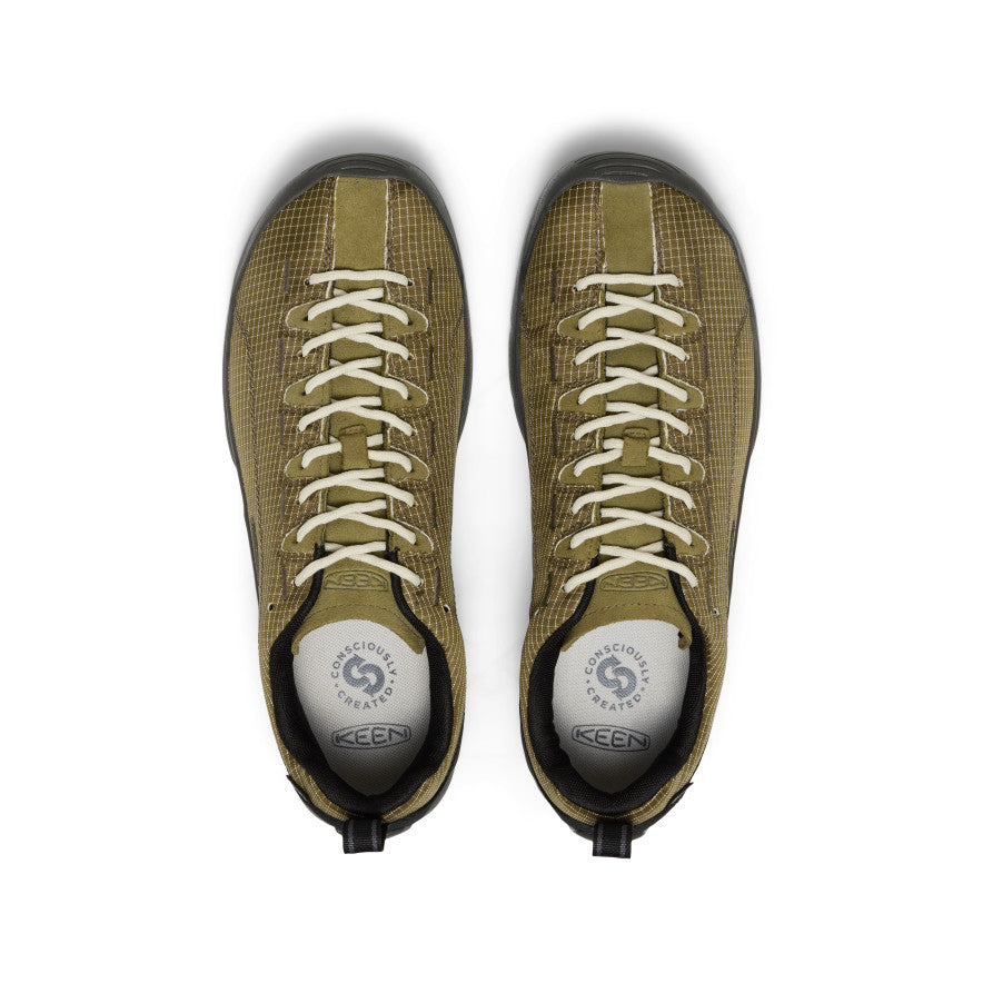 Keen Men's Jasper Nylon Waterproof Sneaker | Martini Olive/Martini Olive