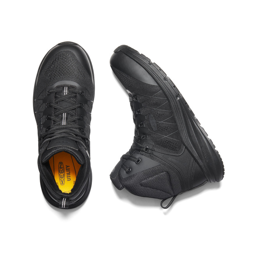 Keen Men's Vista Energy Mid (Carbon Toe) | Black/Raven