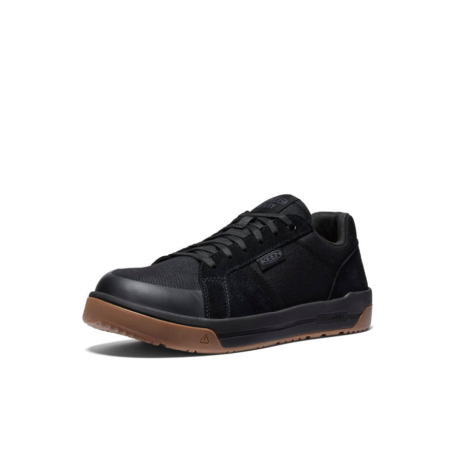 Keen Men's Kenton Work Shoe (Carbon Toe) | Black/Gum