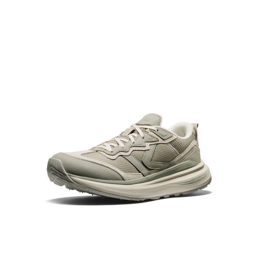 Keen Men's WK500 Leather Walking Shoe | Abbey Stone/Birch