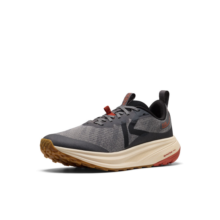 Keen Men's Roam Trail Running Shoe | Magnet/Burnt Brick