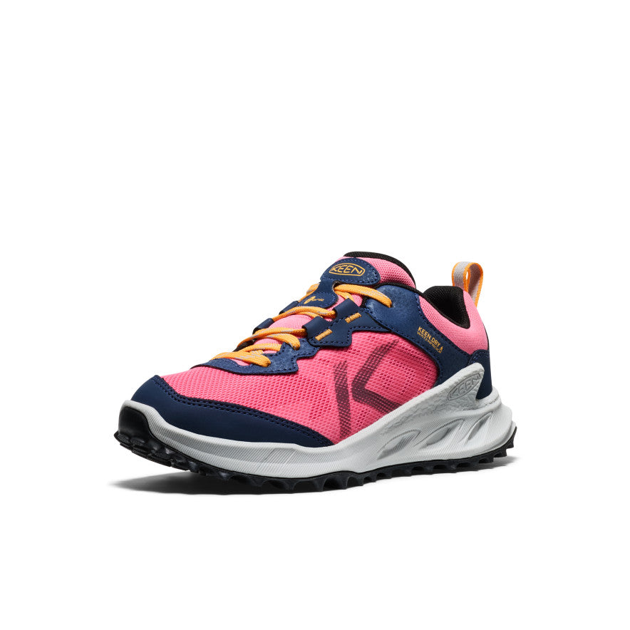 Keen Big Kids' Zionic Waterproof Shoe | Naval Academy/Pink Lemonade