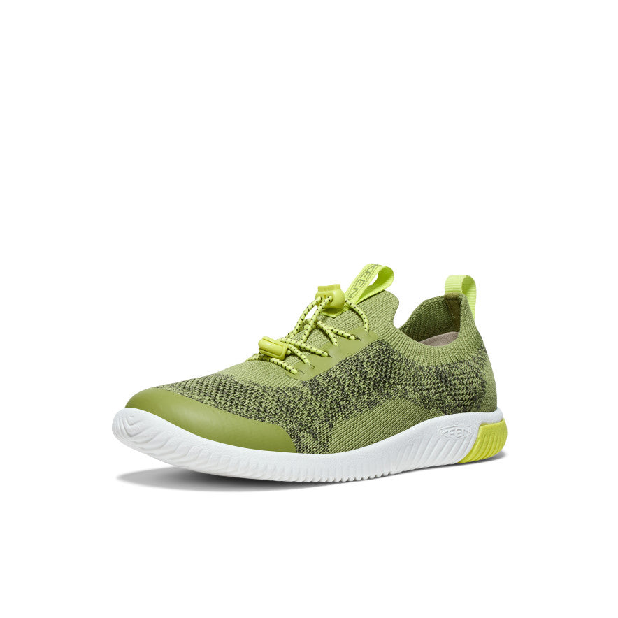 Keen Big Kids' KNX Knit Sneaker | Iguana/Evening Primrose