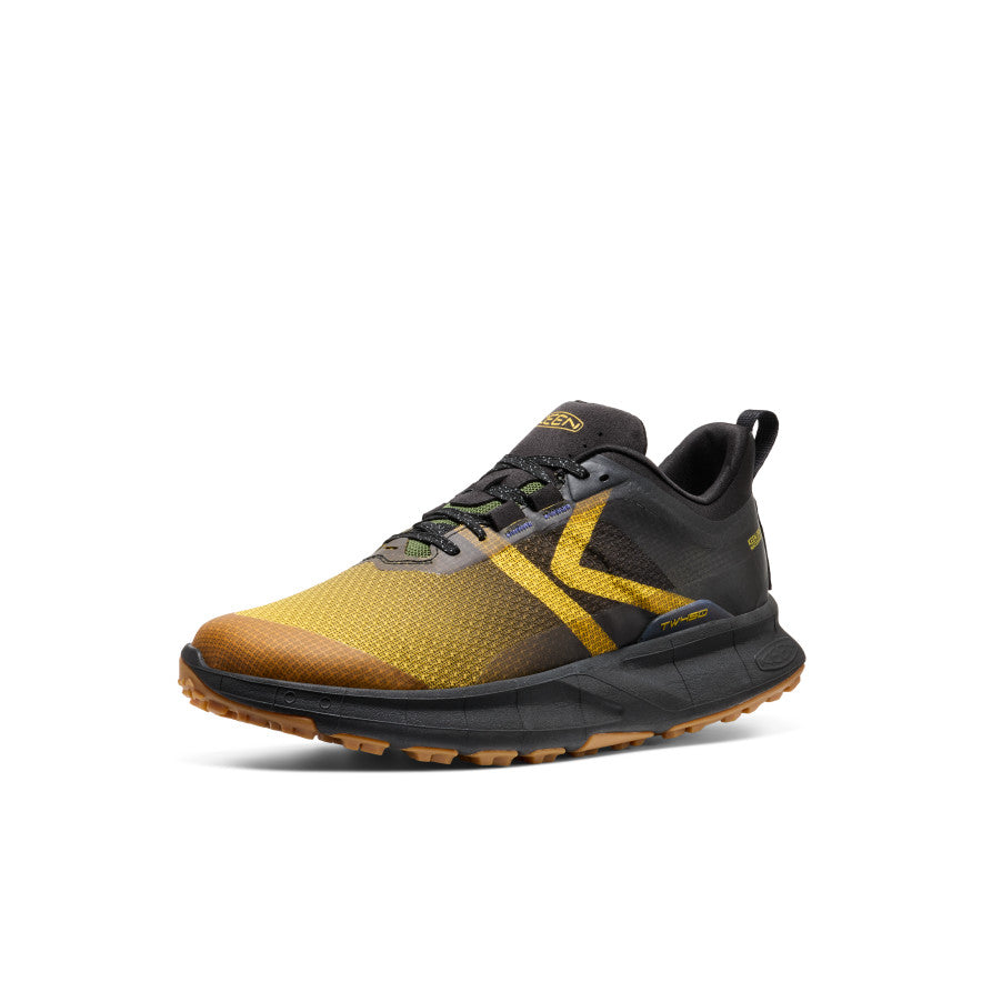 Keen Men's 450 Dirt Waterproof Hiking Shoe | Lemon Curry/Black