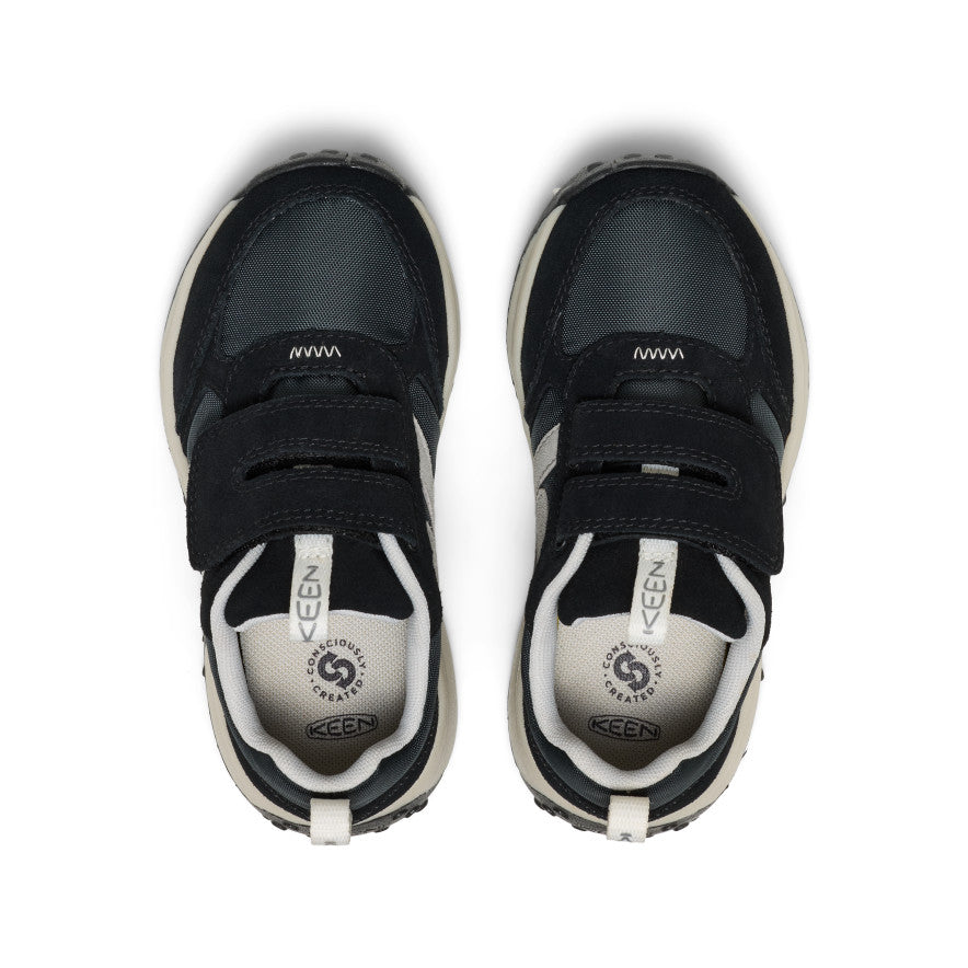 Keen Little Kids' KS86 Sneaker | Black/Star White