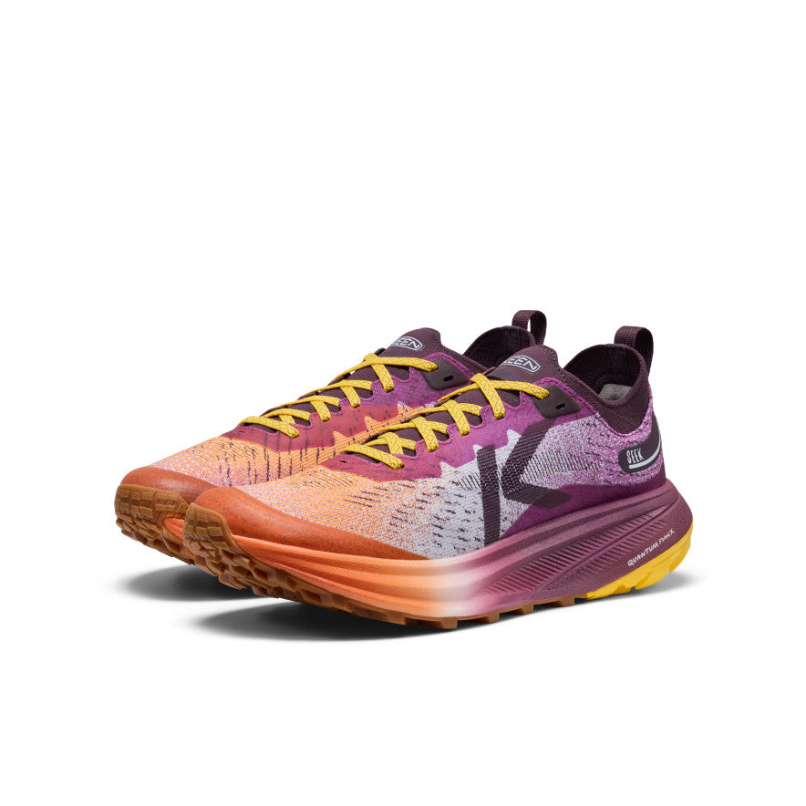 Keen Men's Seek Trail Running Shoe | Willowherb/Orange Peel