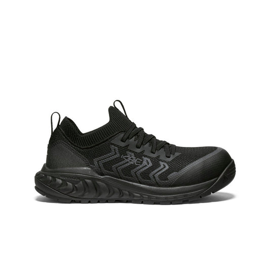 Keen Women's Arvada Shift Work Sneaker (Carbon Toe) | Black/Magnet