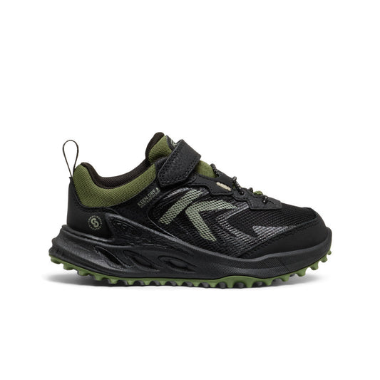 Keen Little Kids' Zionic Waterproof Shoe | Black/Bronze Green