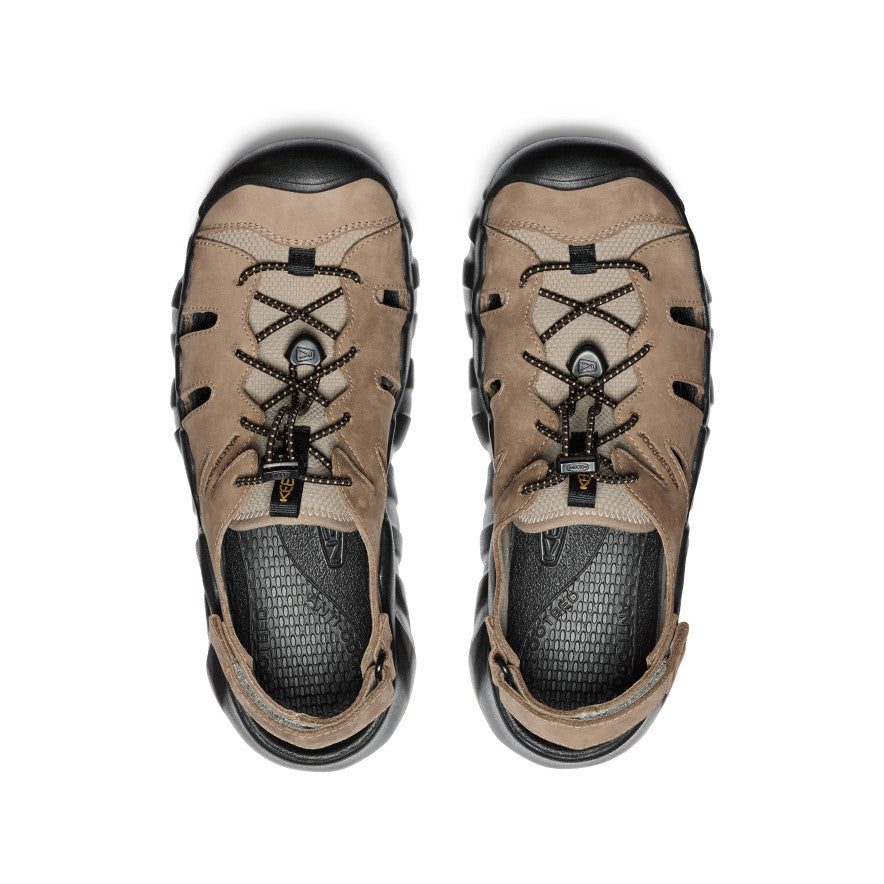 Keen Men's Hyperport Fisherman Leather Sandal | Brindle/Oak Buff