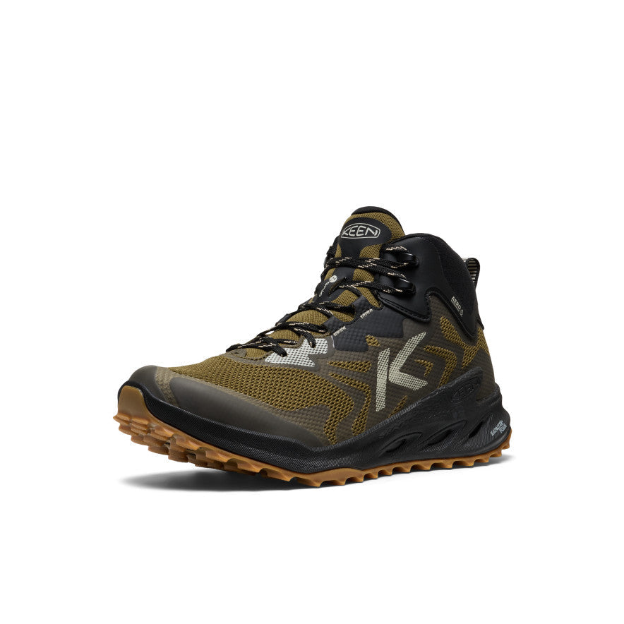 Keen Men's Zionic NXT Waterproof Hiking Boot | Dark Olive/Black