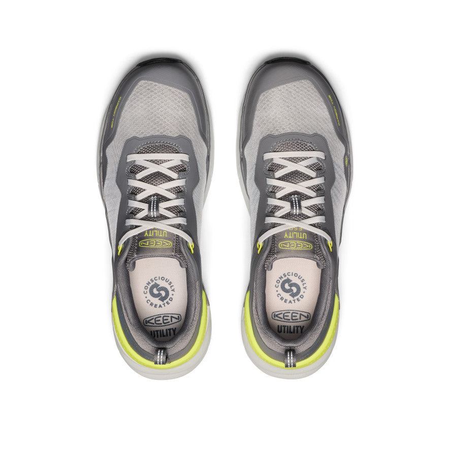 Keen Men's Speedworks ESD Work Sneaker (Carbon Toe) | Steel Grey/Vintage Indigo