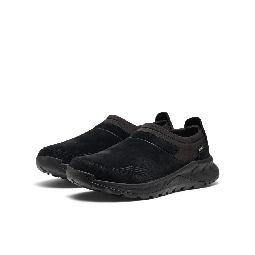Keen Men's TTS Moc Waterproof Sneaker | Black/Black