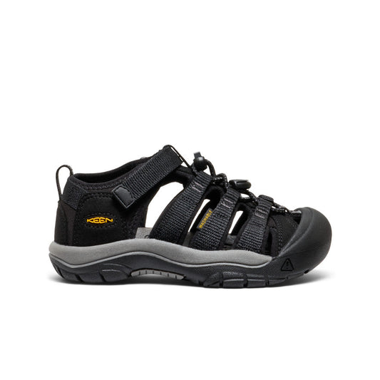  Little Kids' Newport H2 | Black/KEEN Yellow
