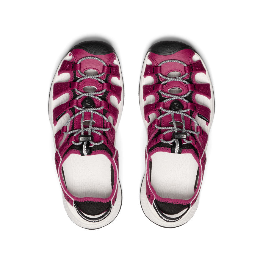 Keen Women's Astoria West Sandal | Beaujolais/Star White