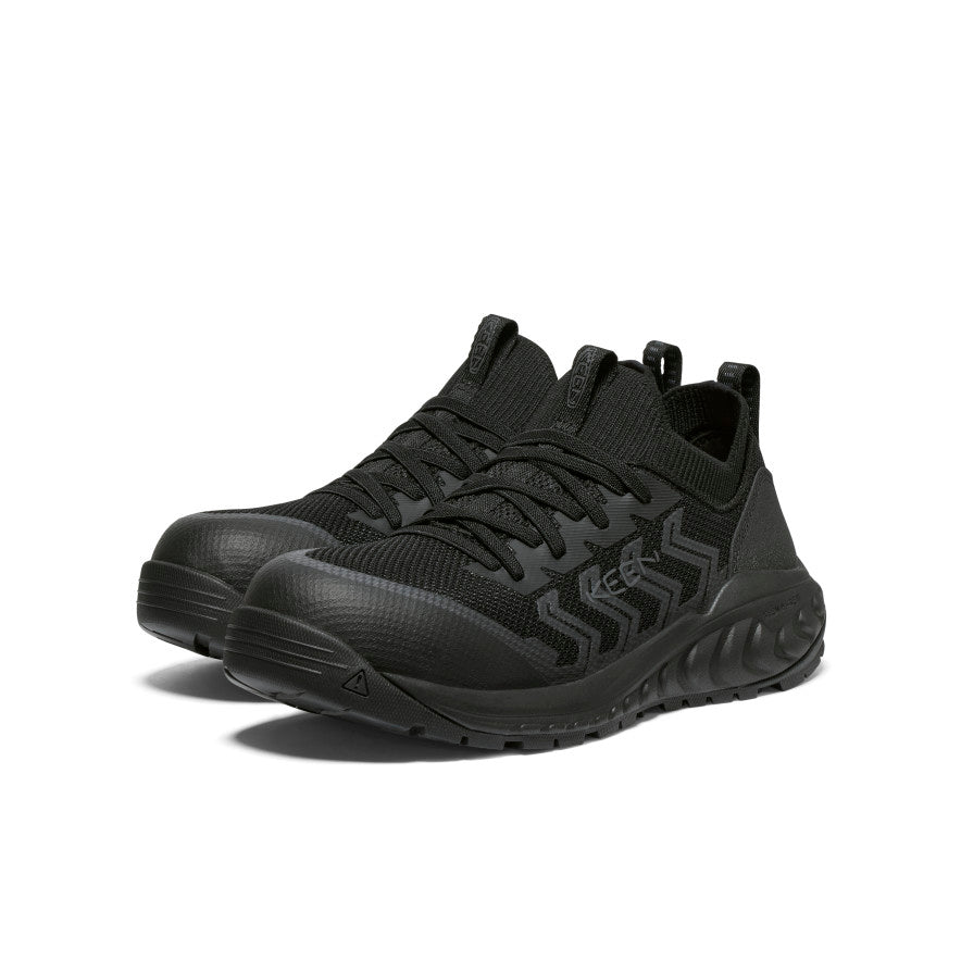 Keen Women's Arvada Shift Work Sneaker (Carbon Toe) | Black/Magnet