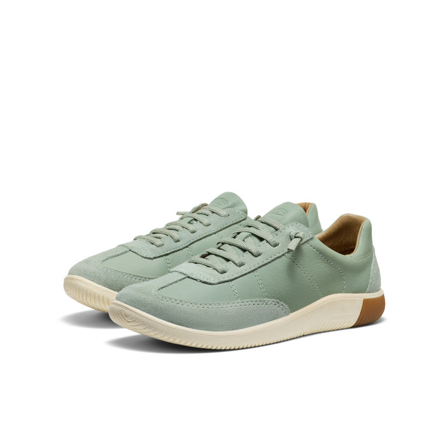 Keen Women's KNX T-Toe Sneaker | Iceberg Green/Birch