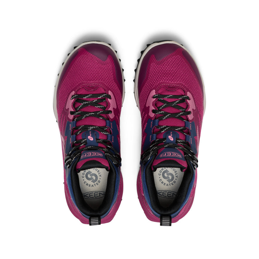 Keen Women's Zionic NXT Waterproof Hiking Boot | Beaujolais/Pink Lemonade