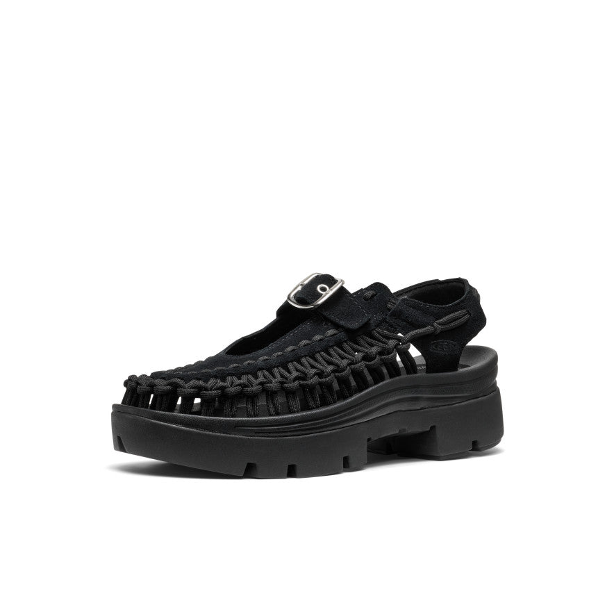Keen All Gender UNEEK PLT Mary Jane Sneaker | Black/Black
