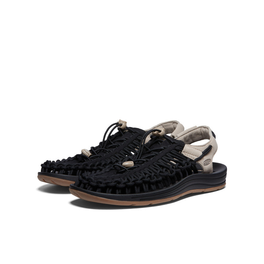 Keen Men's UNEEK Sneaker | Black/Plaza Taupe